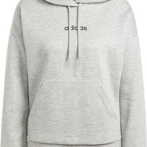 Brand New Adidas Women's Linear Grey Hoodie small